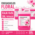Friegasuelos Floral 5L Pack Ahorro 4 Garrafas – 20L Totales